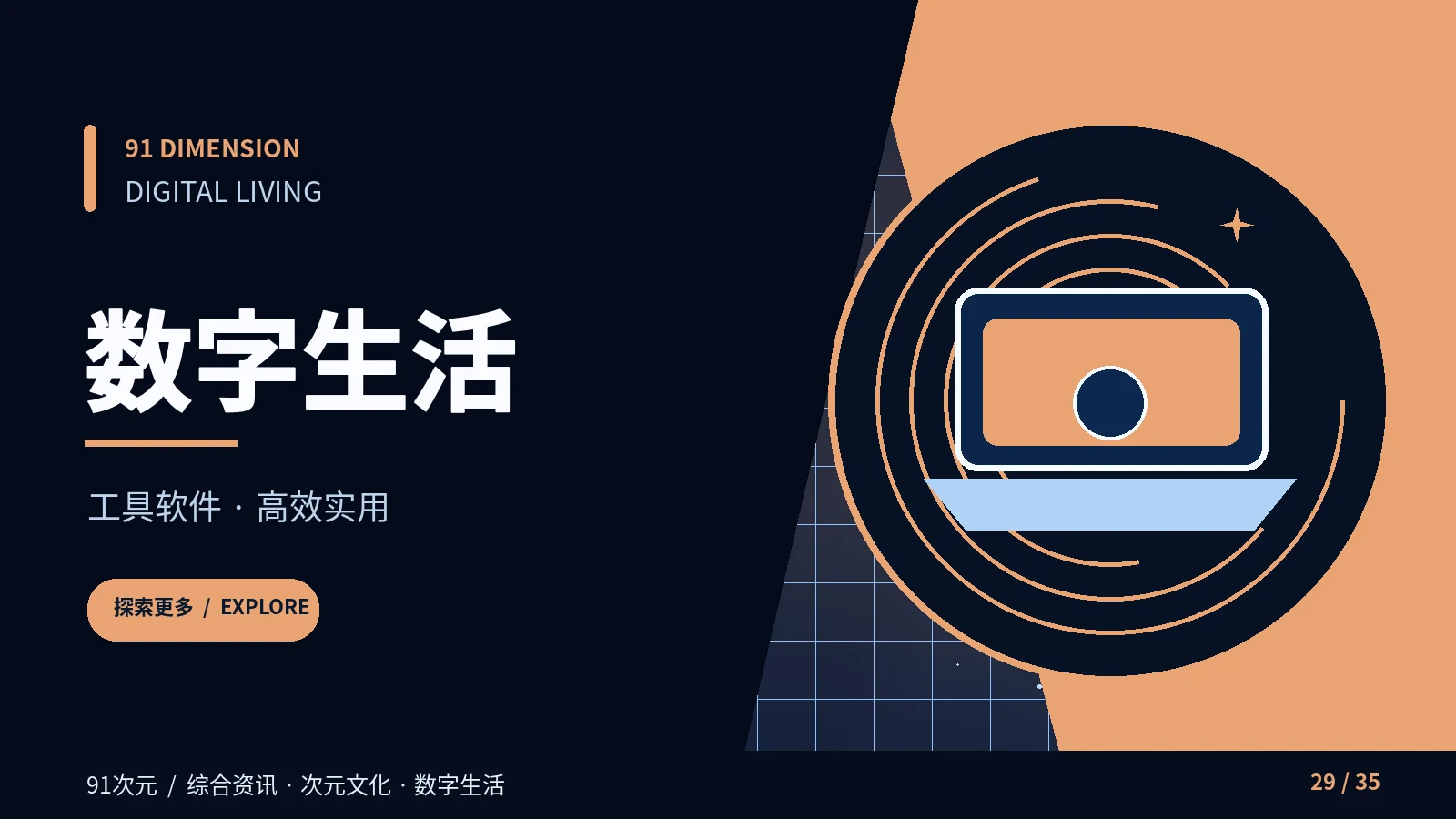 数字生活主题